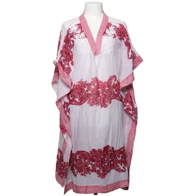 Kaftan (Vit, Röd, Flerfärgad) från Siya Bomull