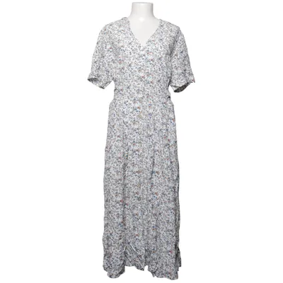 Maxi jurk (Wit, Blauw, Bruin) van La Rochelle Polyester