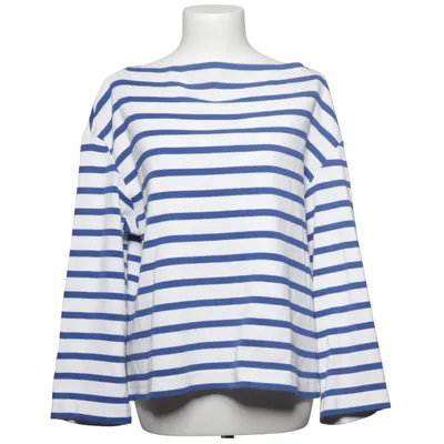 T-shirt à manches longues (Blanc, Bleu) de COS