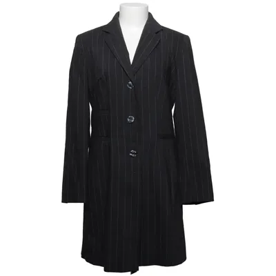 Coat (Gray) from Dawn Elastane, Polyester, Wool