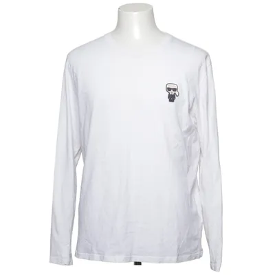 Långärmad t-shirt (Vit) från Karl Lagerfeld Bomull
