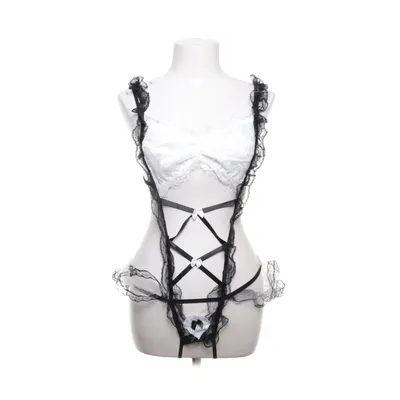 Lingerie body (Black, White)