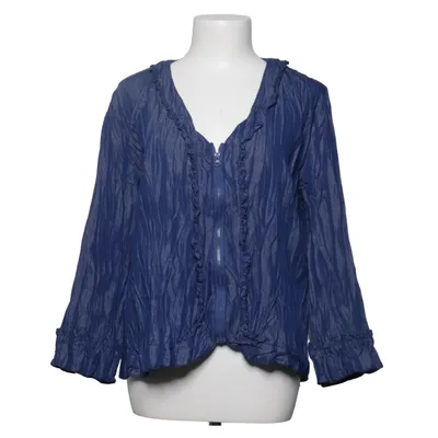 Jacket (Blue) from Kriss Polyester, Viscose