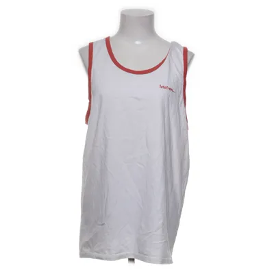 Linne (Vit, Röd) från Iets Frans Bomull