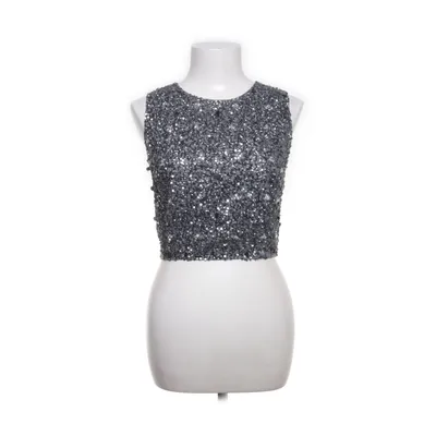Crop top (Grå) fra Lace & Beads Polyester