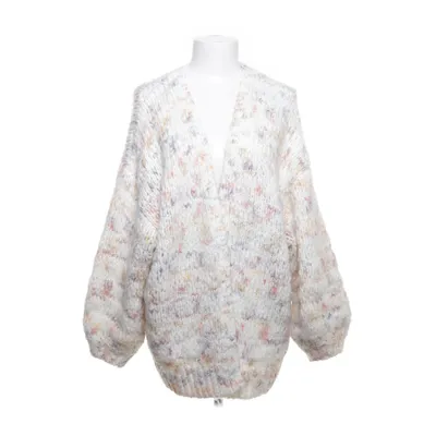 Strickjacke (Weiß, Mehrfarbig) von Urban Outfitters Acryl, Polyester