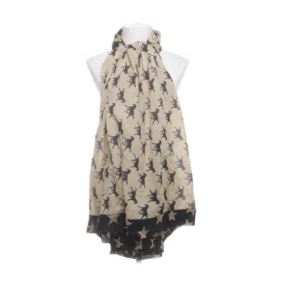 Sjal (Svart, Beige)