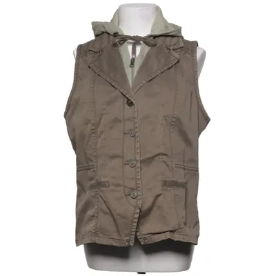 Outdoor Weste (Braun) von Kenny S. Baumwolle, Elasthan