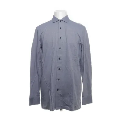 Shirt (Blue, Multicolored) from Olymp Cotton, Elastane