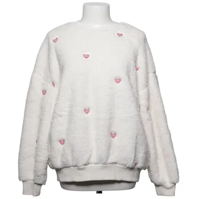 Fleece sweater (White) from Etam Cotton, Elastane