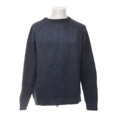 Trui (Blauw, Meerkleurig) van Mango Man Katoen, Polyamide, Wol