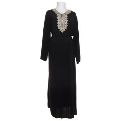 Maxi dress (Black, Multicolored) from Samiraa Elastane, Polyester