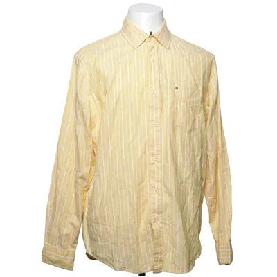Shirt (Geel, Wit) van Tommy Hilfiger Katoen