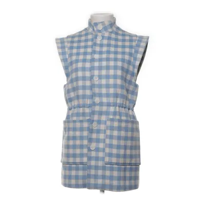 Ytterväst (Blå, Vit) från YAS Polyester, Ull