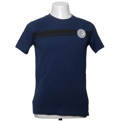 T-shirt (Blå, Sort) fra Inter Bomuld