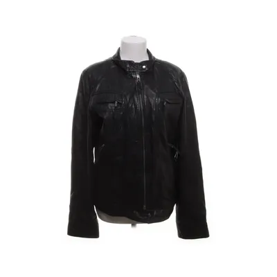 Läderjacka (Brun) från Prato Polyester, Skinn