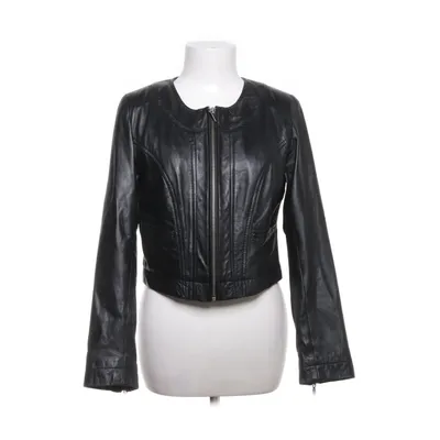 Leather jacket (Black) from Alice Bizous Leather, Polyester