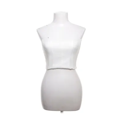 Crop top (Wit) van Tiger Mist Polyester, Elastaan
