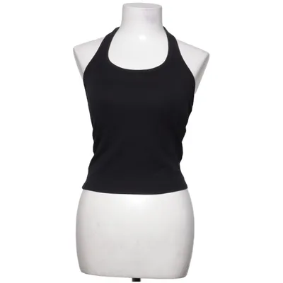 Haut dos-nu (Noir) de Uniqlo Coton, Élasthane, Polyamide, Polyester, Viscose