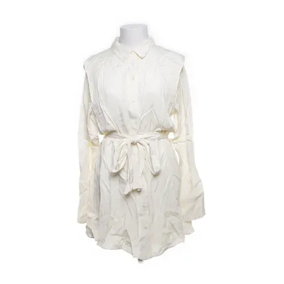 Skjortklänning (Gul) från Dilvin Basic Lyocell, Viskos, Ull, Polyester