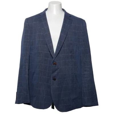 Blazer (Blå) fra Peter Adam's Bomuld, Linned, Polyester