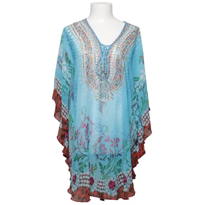 Kaftan (Blå, Flerfärgad) från Azara Polyester