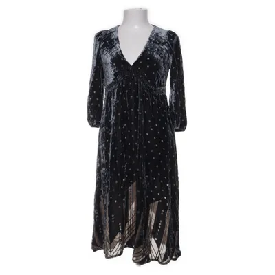 Robe (Bleu, Beige) de Maje Soie, Viscose