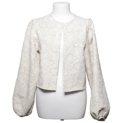 Kofta (Jacquard Rose Blouse) från Costes Elastan, Metallfiber, Polyester