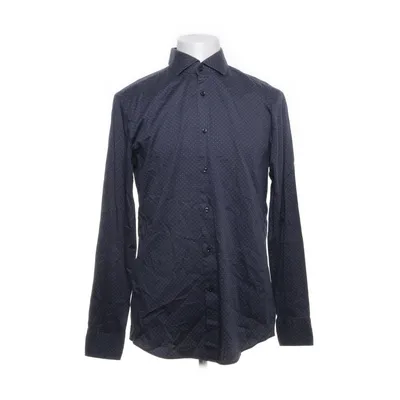 Shirt (Blauw) van Boss Hugo Boss Katoen, Elastaan