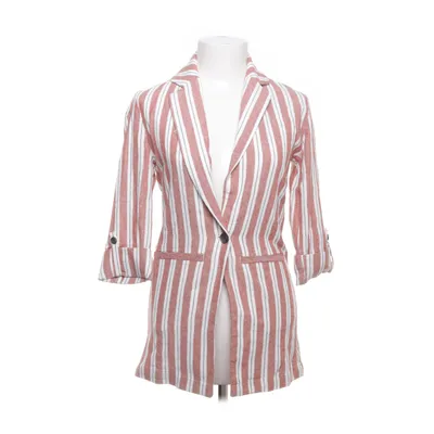 Blazer (Rød, Hvid) fra Ever Me Linned, Viscose