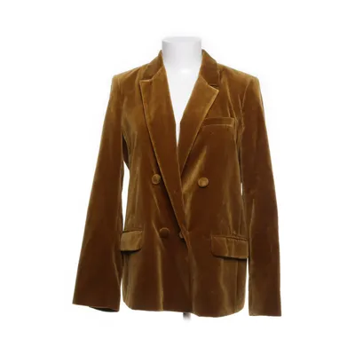 Blazer (Marron) de Sézane Coton, Acétate, Viscose, Polyester