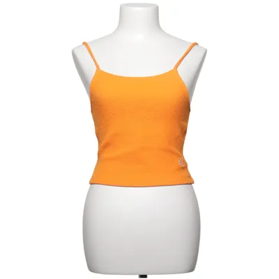 Crop top (Oranje) van Calvin Klein Jeans Katoen, Polyester