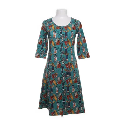 Klänning (Grön, Flerfärgad) från Cissi och Selma Ekologisk bomull, Elastan