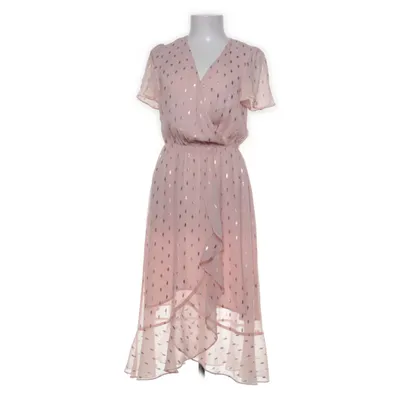 Wrap dress (Pink, Gold) from Naf Naf Polyester, Viscose
