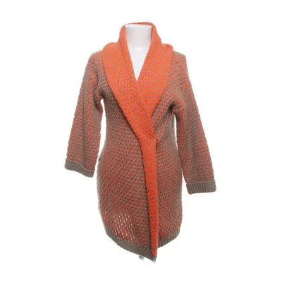 Cardigan (Oranje, Beige) van CKS Acryl, Wol