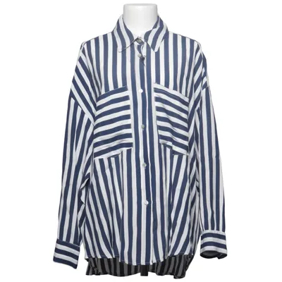 Shirt (Blue, White) from Zeta Otto Viscose