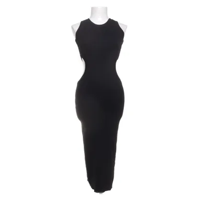 Maxi dress (Black) from Simple Polyamide, Viscose