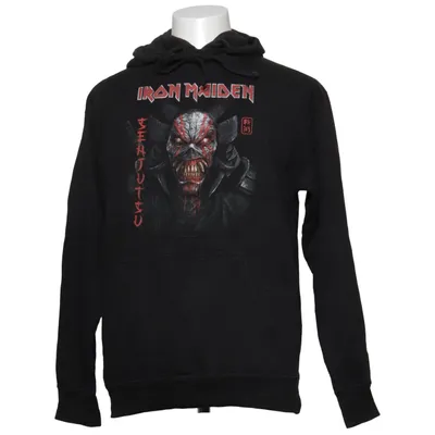 Huvtröja (Svart) från Iron Maiden Bomull, Polyester