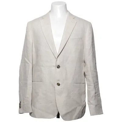 Kavaj (Slim Fit) från Dressmann Linne, Återvunnen polyester