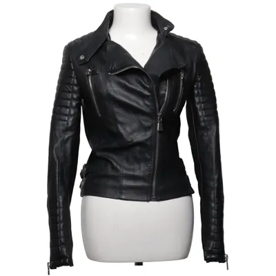 Bikerjakke (Sort) fra Voyelles Polyester, Polyurethan