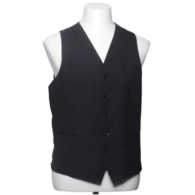 Suit vest (Black) from Riley Polyester, Viscose, Wool