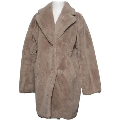 Winterjas (Beige) van Apriori Polyester