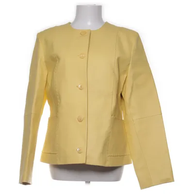 Läderjacka (Gul) från Barisal Polyester, Skinn