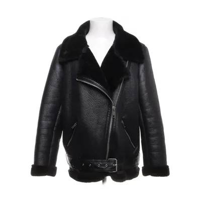 Shearlingjakke (Sort) fra Zara