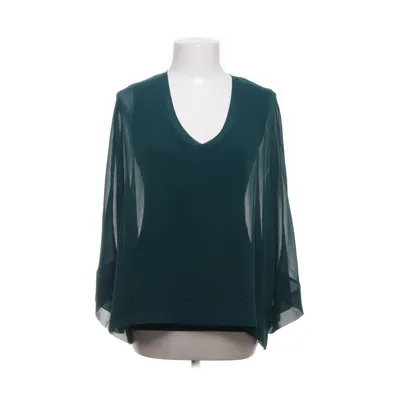 Blouse (Groen) van Lindex Lyocell, Polyester, Viscose
