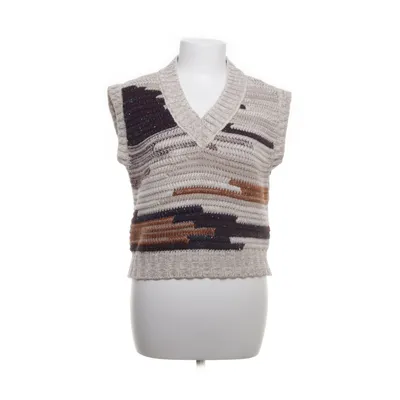 Spencer (Beige, Meerkleurig) van Même Road Acryl, Alpacawol, Polyester, Viscose