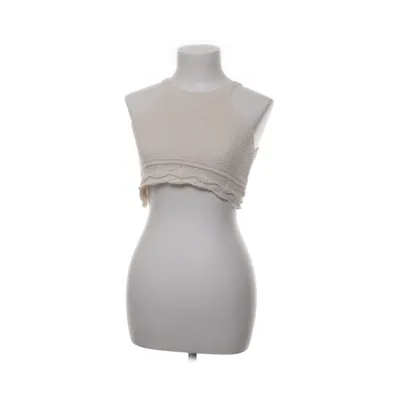 Tank­top (Beige) Acryl, Baumwolle