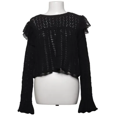 Sweater (Black) from Zara Cotton, Polyester