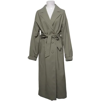 Trenchcoat (Grön) från Lindex Elastan, Polyester, Viskos