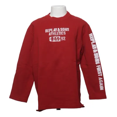 Langærmet t-shirt (Rød) fra Replay & Sons Bomuld